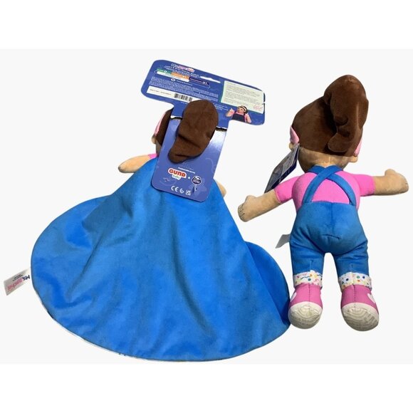 Set of 2 Ms. Rachel Plush Doll & Lovey Blanket Set For Babies & Toddlers Soft - Picture 2 of 7